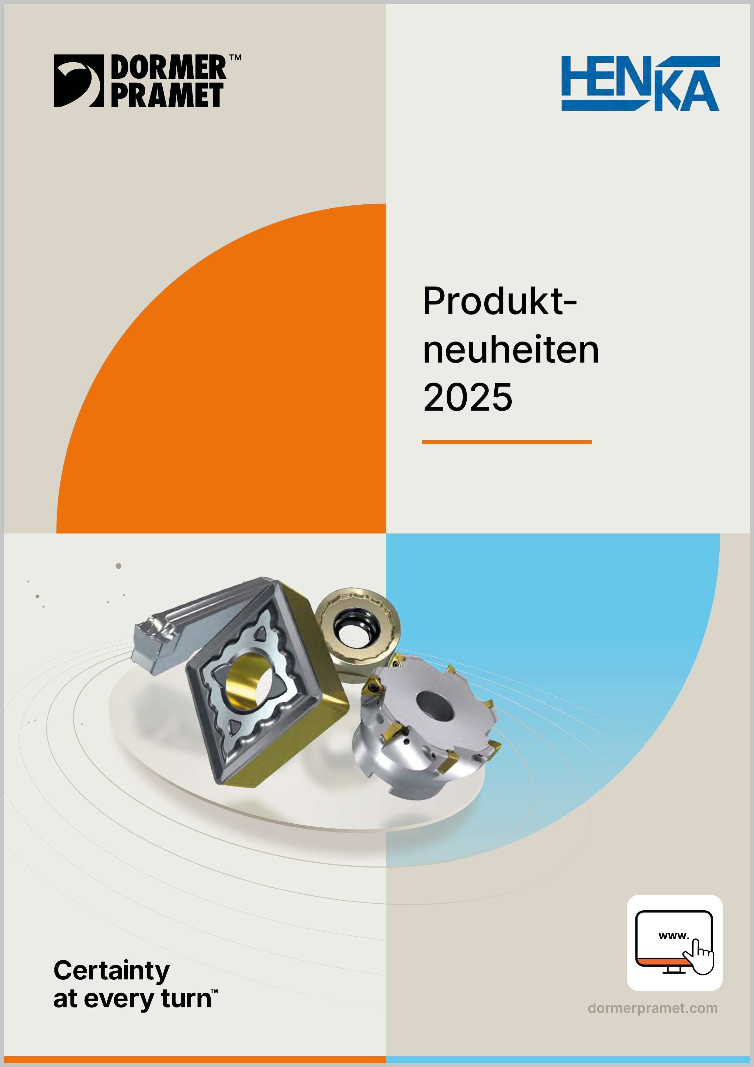 Dormer Pramet Neuheiten 2025